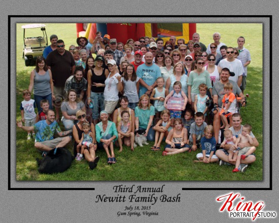 Newitt Family Bash 2015